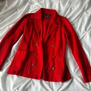 Red Blazer coat in size M